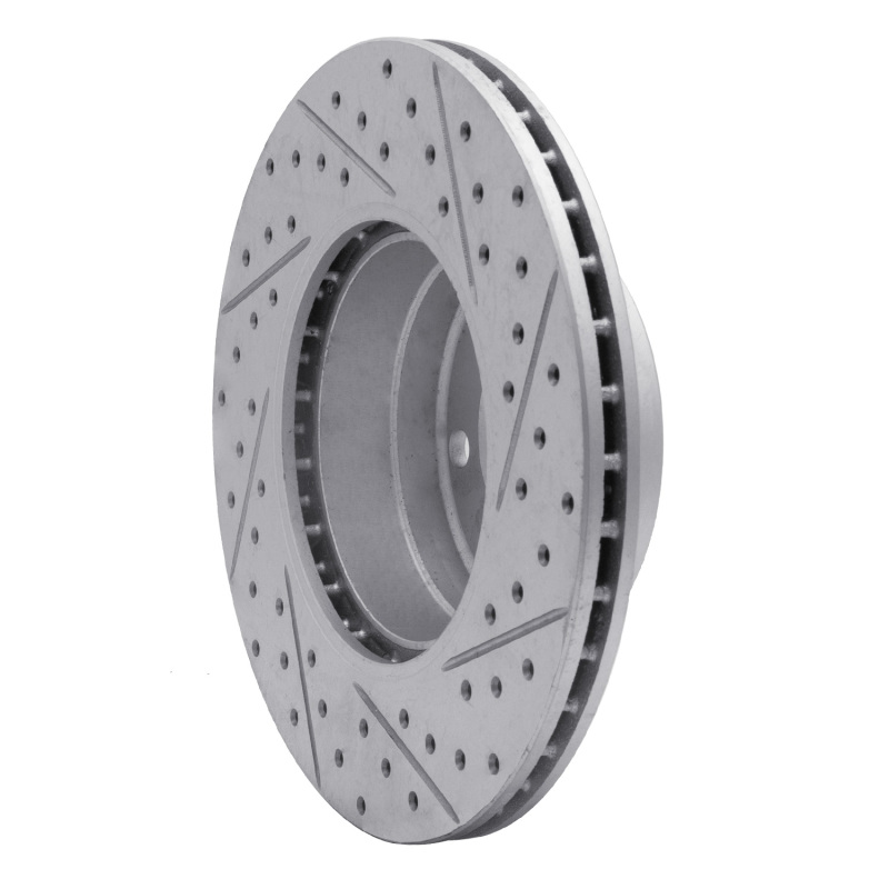 BMW 528I Brake Rotor (1) - Front Left - DFC - Drilled & Slotted Geoperformance - `96-`03