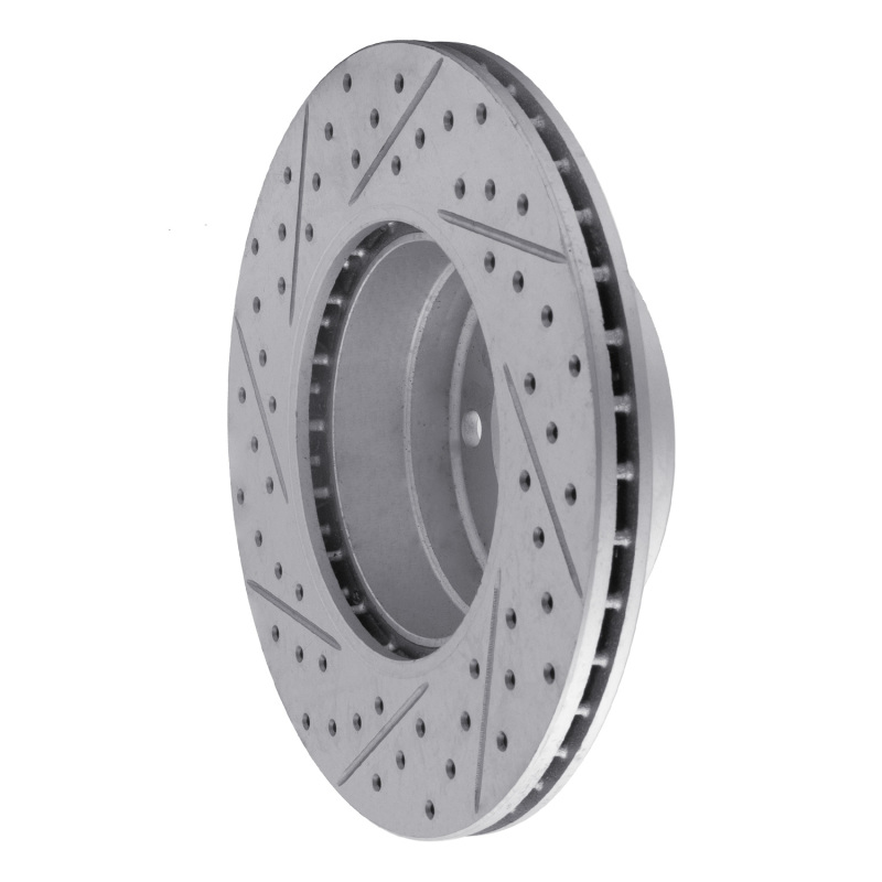 BMW 525I Brake Rotor (1) - Front Right - DFC - Drilled & Slotted Geoperformance - `96-`03