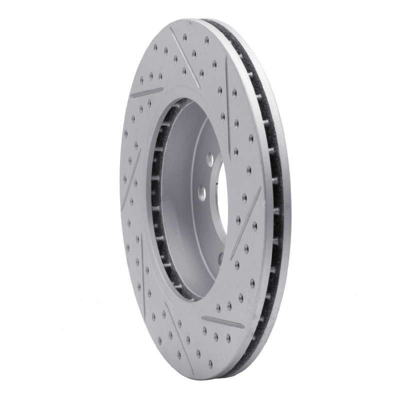 BMW Z4 Brake Rotor (1) - Front Left - DFC - Drilled & Slotted Geoperformance - `99-`08