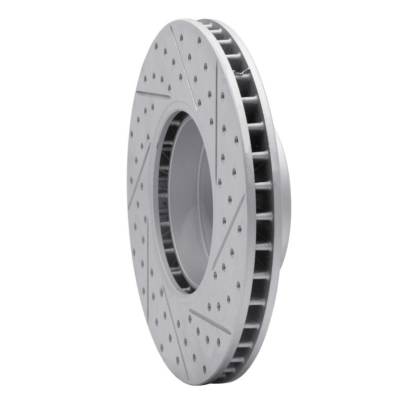 BMW 530I Brake Rotor (1) - Front Left - DFC - Drilled & Slotted Geoperformance - `00-`03