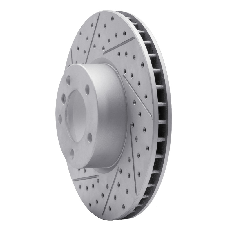 BMW 530I Brake Rotor (1) - Front Left - DFC - Drilled & Slotted Geoperformance - `00-`03