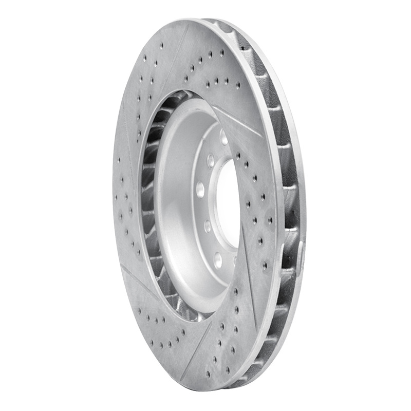 BMW M3 Brake Rotor (1) - Front Left - DFC - Geoperformance Drilled & Slotted - `01-`06