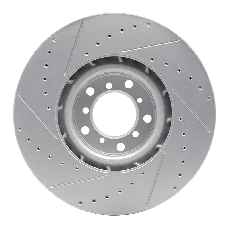 BMW M5 Brake Rotor (1) - Front Left - DFC - Geoperformance, Drilled & Slotted - `00-`03