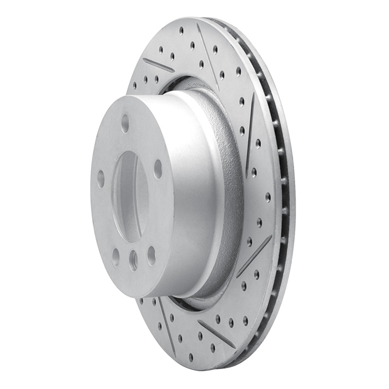 BMW Z4 Brake Rotor (1) - Rear Right - DFC - Geoperformance Drilled & Slotted - `03-`08