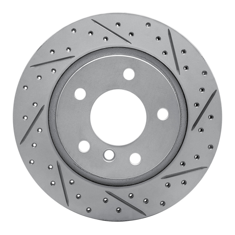 BMW Z4 Brake Rotor (1) - Rear Right - DFC - Geoperformance Drilled & Slotted - `03-`08