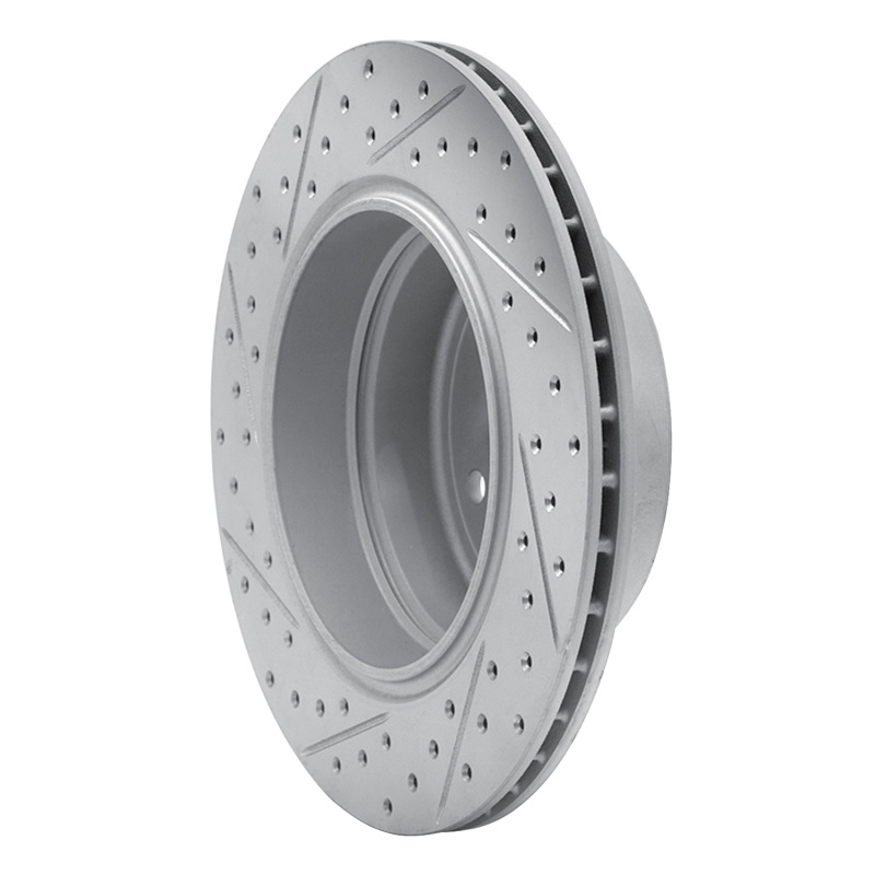 BMW 530Xi Brake Rotor (1) - Rear Right - DFC - Drilled & Slotted Geoperformance - `06-`10