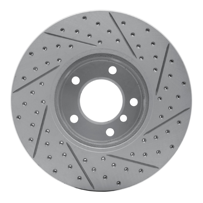 BMW 228i Brake Rotor (1) - Front Left - DFC - Geoperformance Drill & Slot - `07-`21