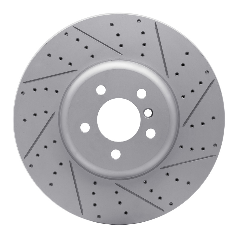 BMW 750I Brake Rotor (1) - Right Front - DFC - Geoperformance Drilled and Slotted - `09-`17