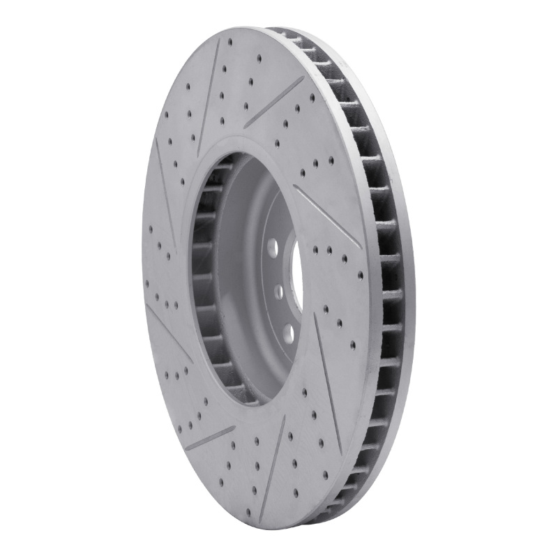BMW 750I Brake Rotor (1) - Right Front - DFC - Geoperformance Drilled and Slotted - `09-`17