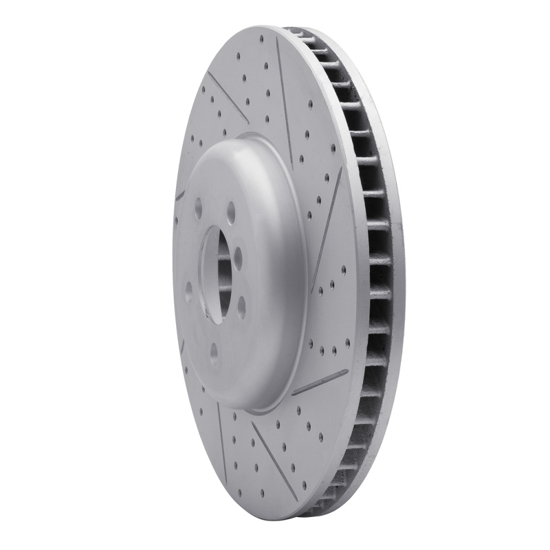 BMW 750I Brake Rotor (1) - Right Front - DFC - Geoperformance Drilled and Slotted - `09-`17