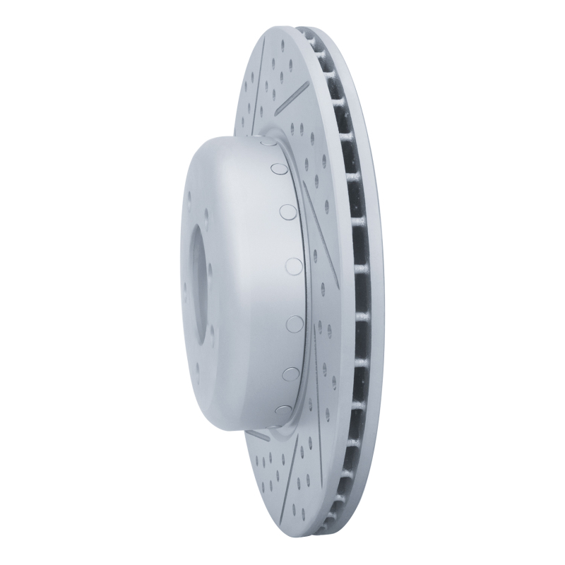 BMW Z4 Brake Rotor (1) - Front Left - DFC - Drilled & Slotted Geoperformance - `09-`16