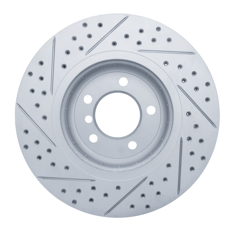 BMW Z4 Brake Rotor (1) - Front Right - DFC - Geoperformance Drilled & Slotted - `09-`16