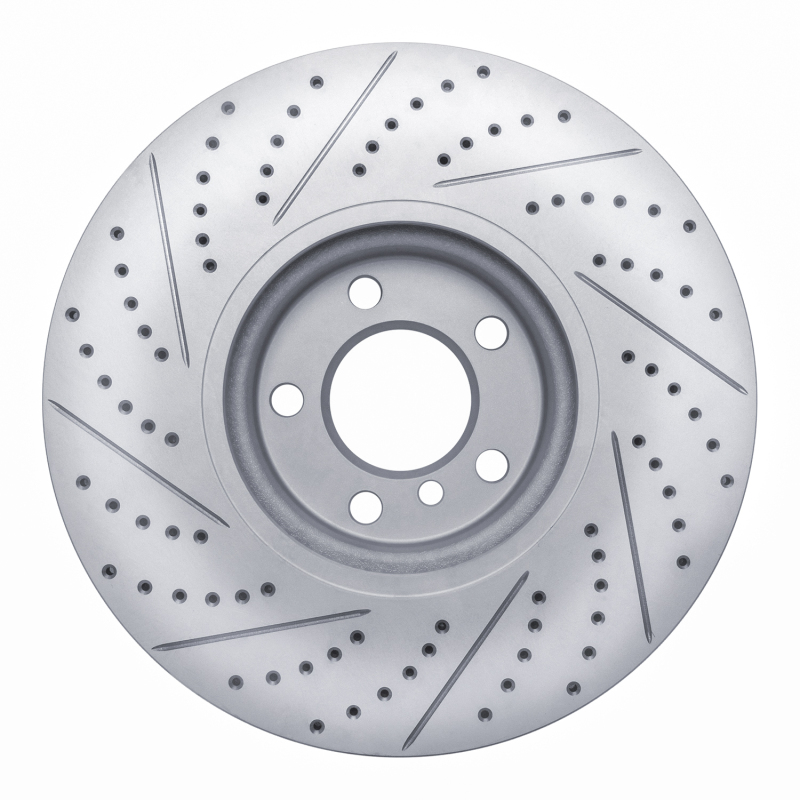 BMW 650I Coupe Brake Rotor (1) - Front - DFC - Drilled & Slotted Geoperformance - `10-`18