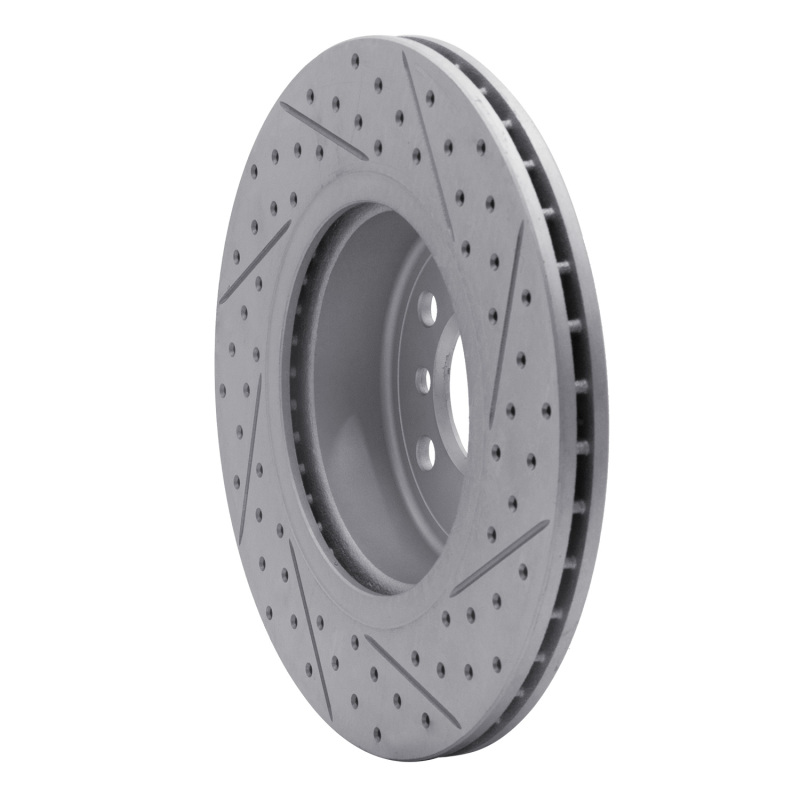 BMW 528I Brake Rotor (1) - Front Left - DFC - Geoperformance Rotors - Drilled & Slotted - `11-`16