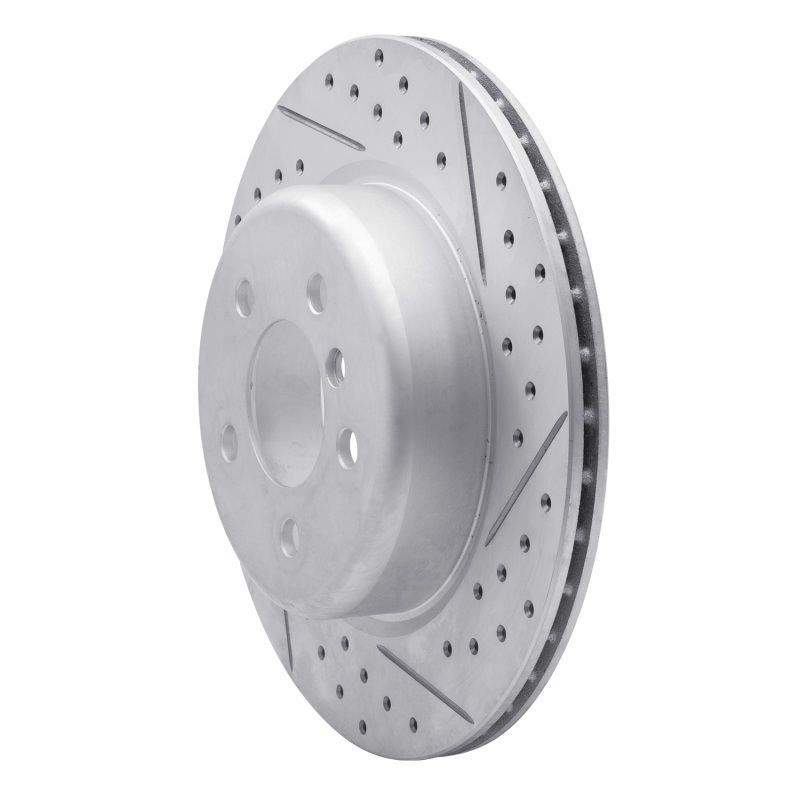 BMW 535d xDrive Brake Rotor (1) - Rear Right - DFC - Drilled & Slotted Geoperformance - `11-`16