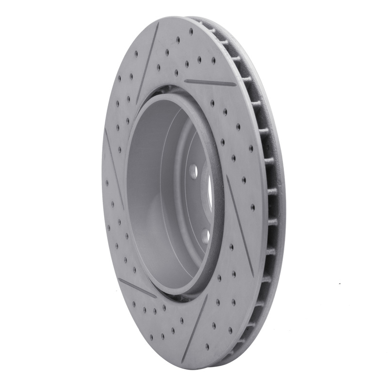 BMW 640I Xdrive Gran Coupe Brake Rotor (1) - Rear Right - DFC - Drilled & Slotted Geoperformance - `10-`19