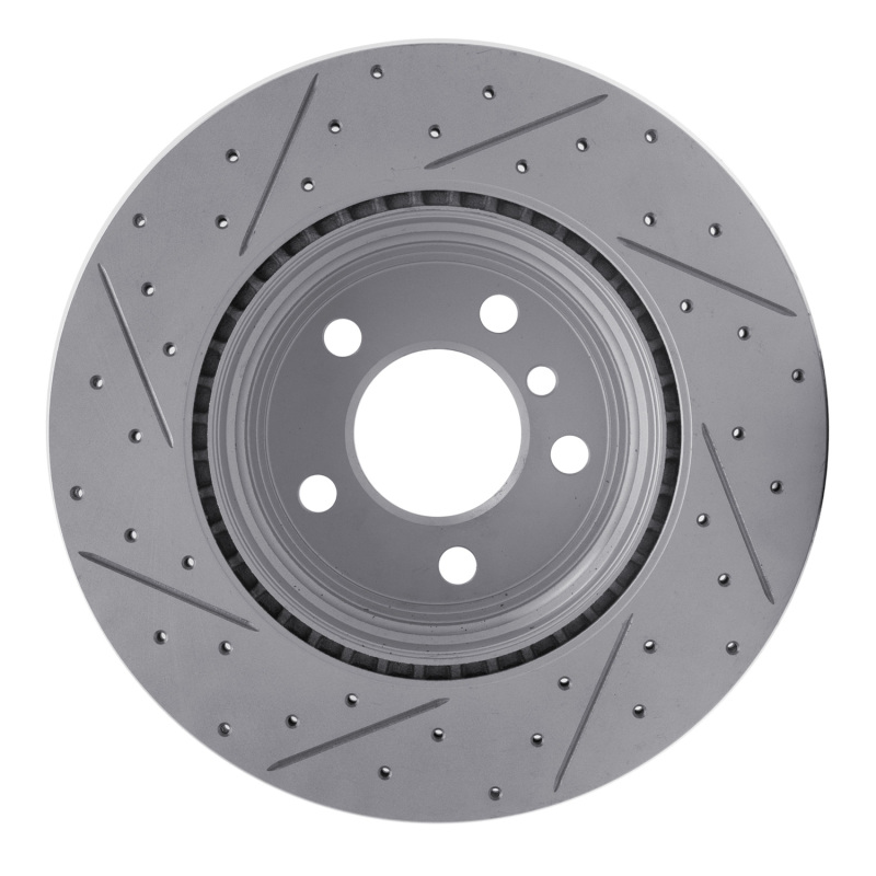 BMW 428I Brake Rotor (1) - Rear Right - DFC - Drilled & Slotted Geoperformance - `12-`20