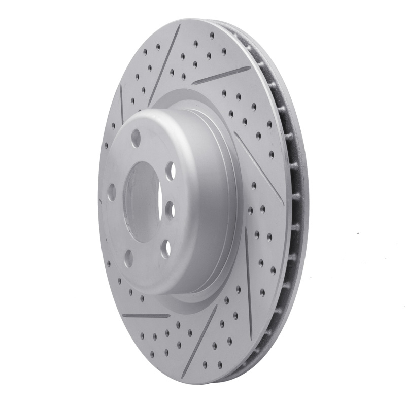 BMW 118i Brake Rotor (1) - Rear Left - DFC - Drilled & Slotted Geoperformance - `12-`20