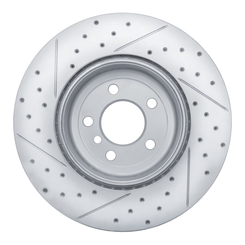 BMW 440I xDrive Coupe Brake Rotor (1) - Rear Left - DFC - Drilled & Slotted Geoperformance - `13-`21
