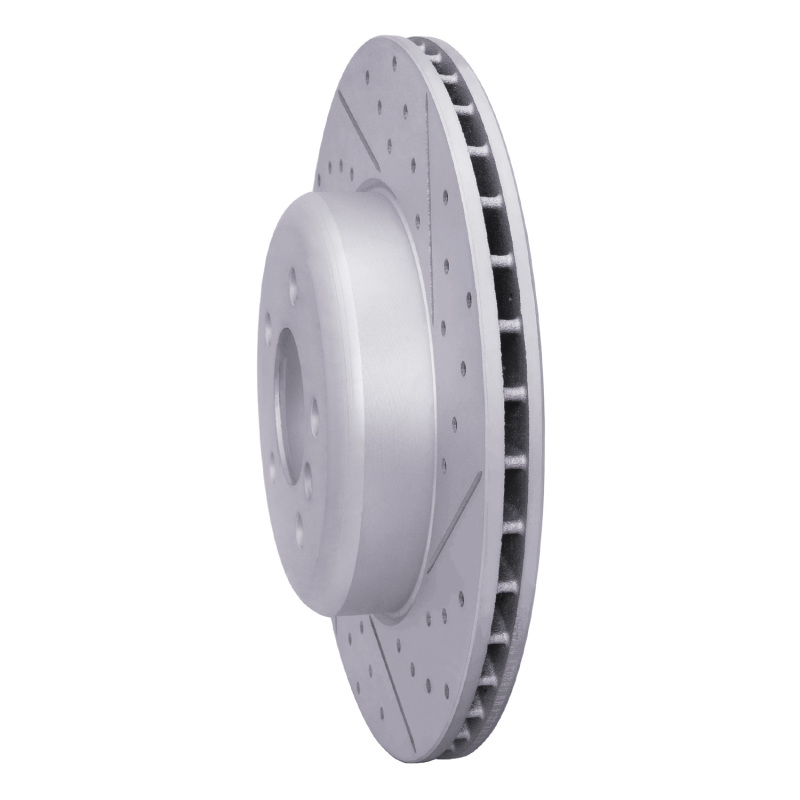 BMW 435i Brake Rotor (1) - Rear Right - DFC - Drilled & Slotted Geoperformance - `13-`21