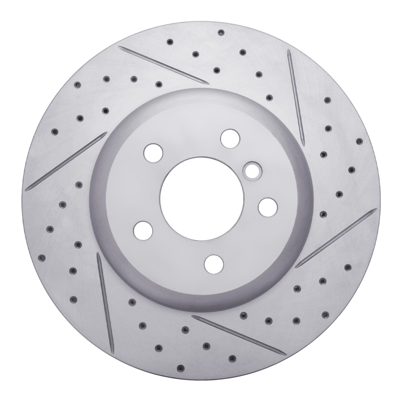 BMW 435i Brake Rotor (1) - Rear Right - DFC - Drilled & Slotted Geoperformance - `13-`21