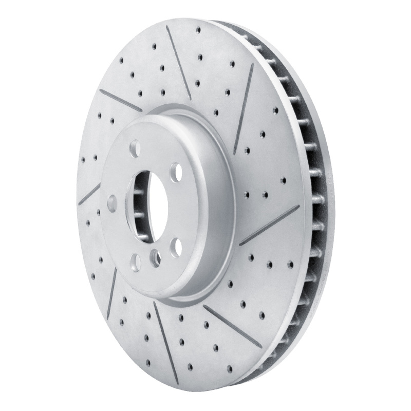 BMW 530I Brake Rotor (1) - Left Front - DFC - Drilled & Slotted Geoperformance - `16-`26