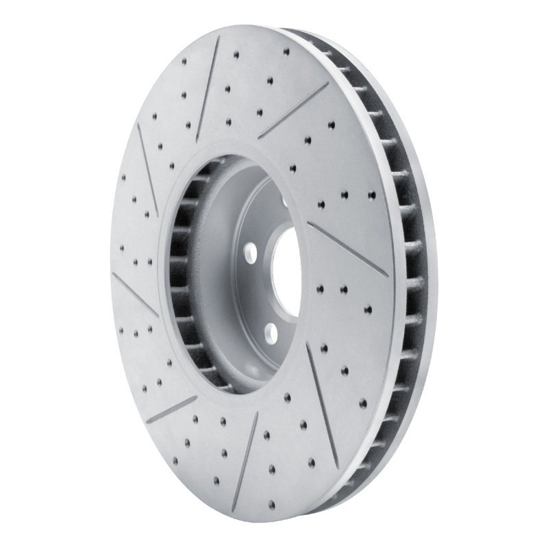 BMW 530I Brake Rotor (1) - Left Front - DFC - Drilled & Slotted Geoperformance - `16-`26