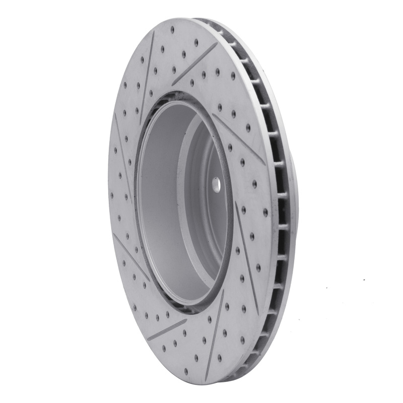 BMW X6 Brake Rotor (1) - Rear Right - DFC - Drilled & Slotted Geoperformance - `07-`19