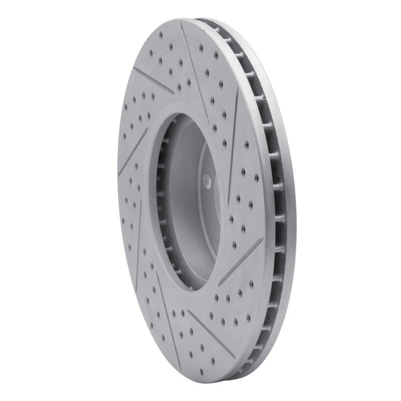 BMW X5 Brake Rotor (1) - Front Left - DFC - Geoperformance Rotor - Drilled and Slotted - `07-`18