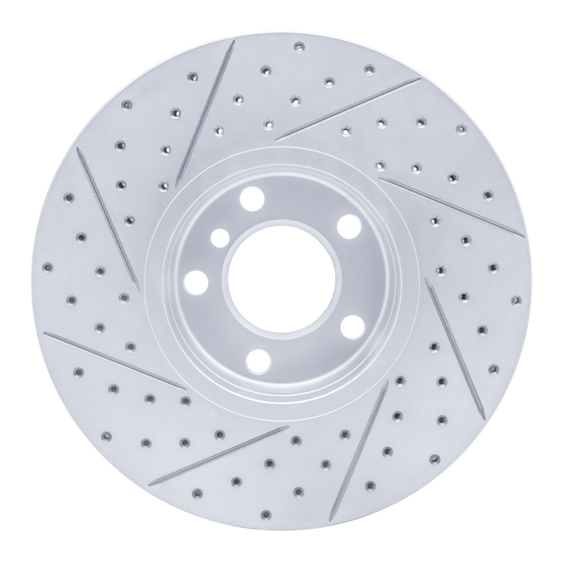 BMW X6 Brake Rotor (1) - Front Right - DFC - Geoperformance Rotor - Drilled and Slotted - `07-`19