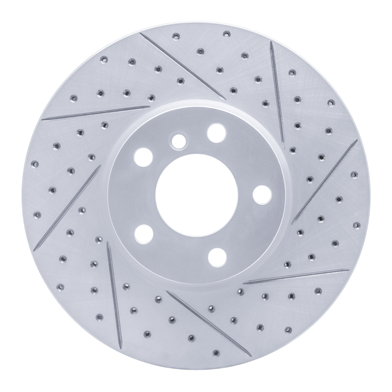 BMW X6 Brake Rotor (1) - Front Right - DFC - Geoperformance Rotor - Drilled and Slotted - `07-`19
