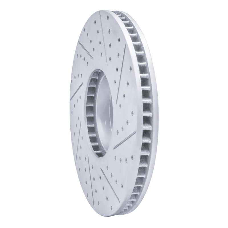 BMW X6 Brake Rotor (1) - Front Right - DFC - Drilled & Slotted Geoperformance - `10-`11