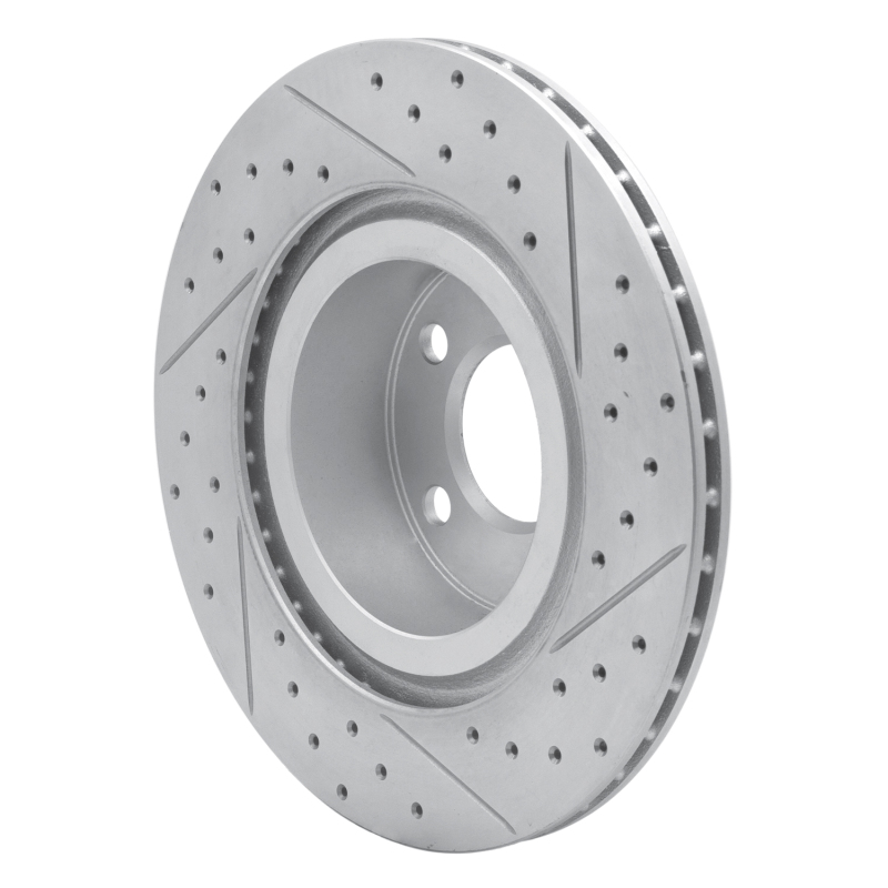 BMW X4 Brake Rotor (1) - Rear Left - DFC - Drilled & Slotted Geoperformance - `11-`18