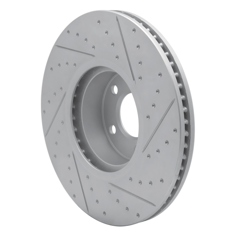 BMW X4 Brake Rotor (1) - Right Front - DFC - Drilled & Slotted Geoperformance - `16-`18