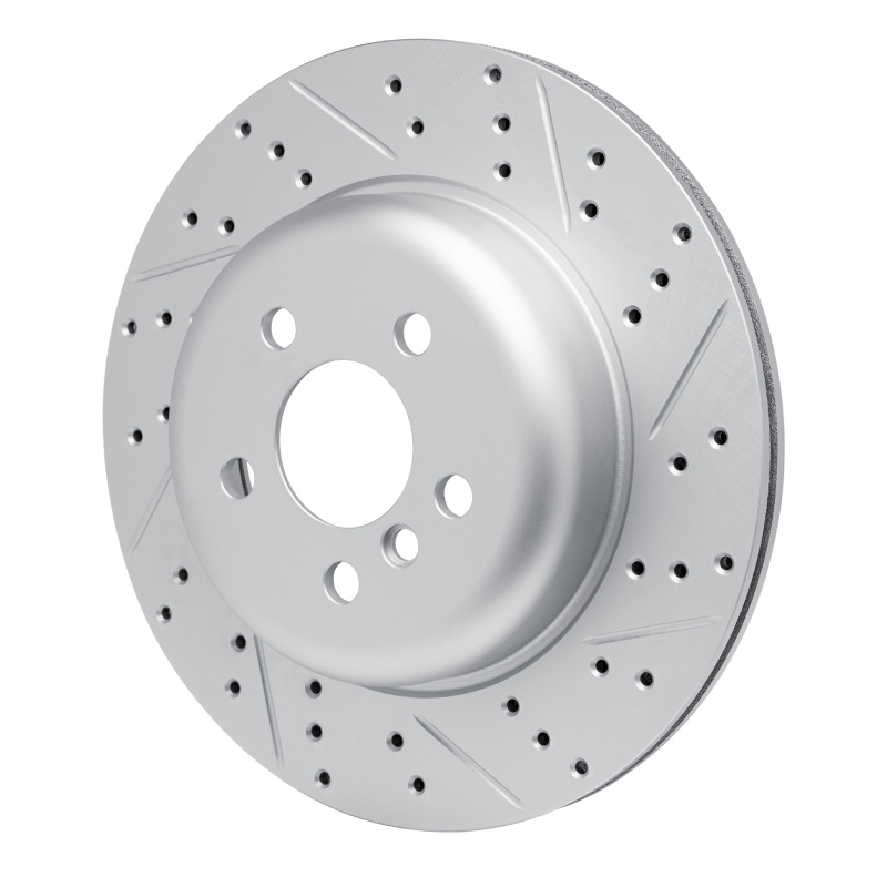 BMW X4 Brake Rotor (1) - Rear - DFC - Drilled & Slotted Geoperformance - `17-`26