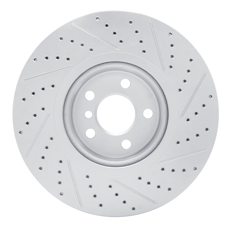 BMW 520I Brake Rotor (1) - Front Left - DFC - Geoperformance, Drilled & Slotted - `18-`26