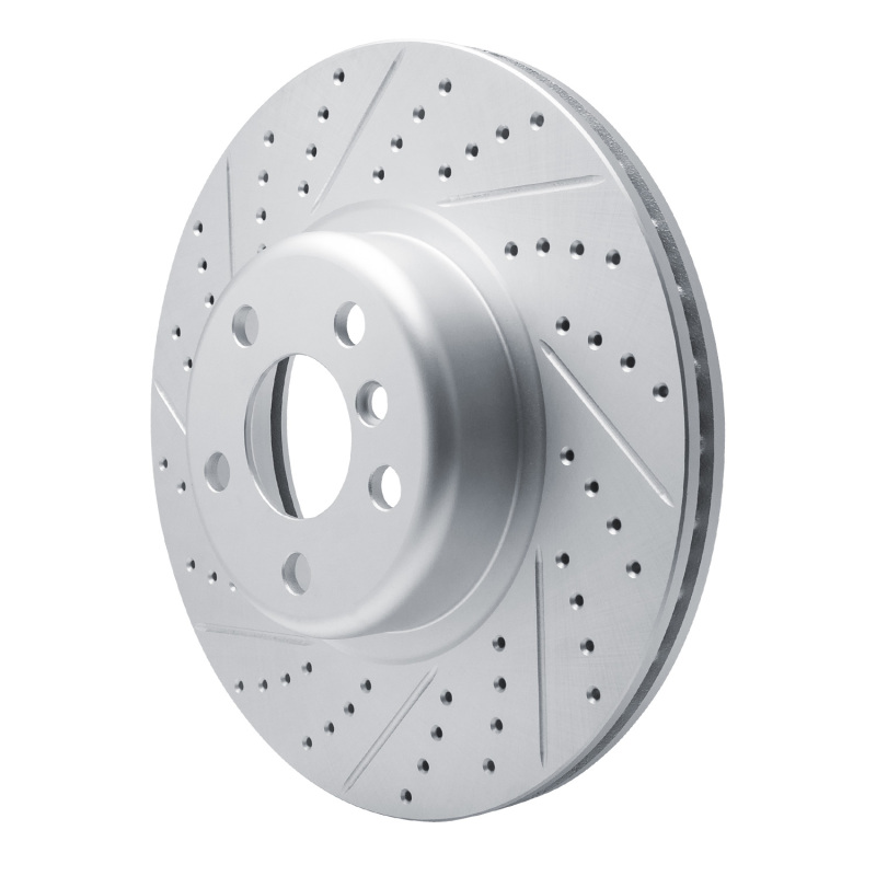 BMW 520I Brake Rotor (1) - Front Left - DFC - Geoperformance, Drilled & Slotted - `18-`26
