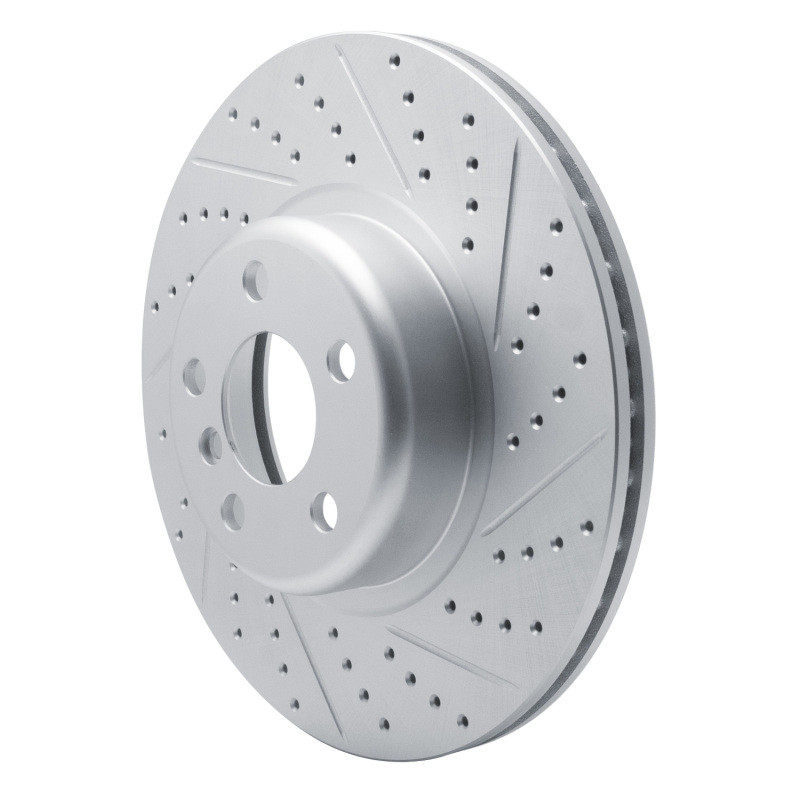 BMW X4 Brake Rotor (1) - Front Right - DFC - Drilled & Slotted Geoperformance - `18-`26