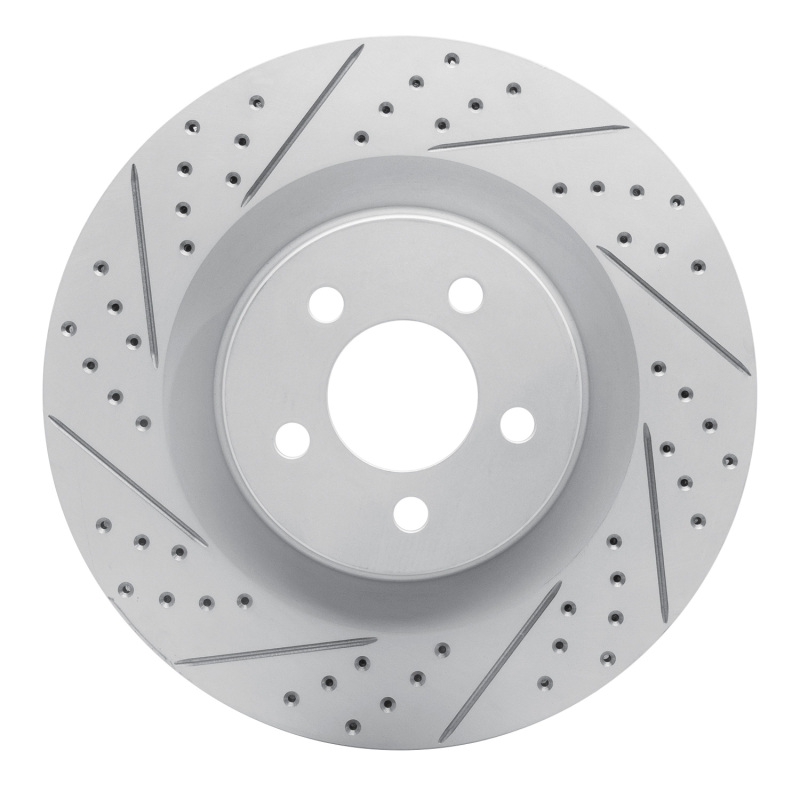 Chrysler 300 Brake Rotor (1) - Front Left - DFC - Geoperformance Rotor - Drilled and Slotted - `05-`23 Chrysler 300 Brake Rotor (1) - Front Left - DFC - Geoperformance Rotor - Drilled and Slotted - `05-`23