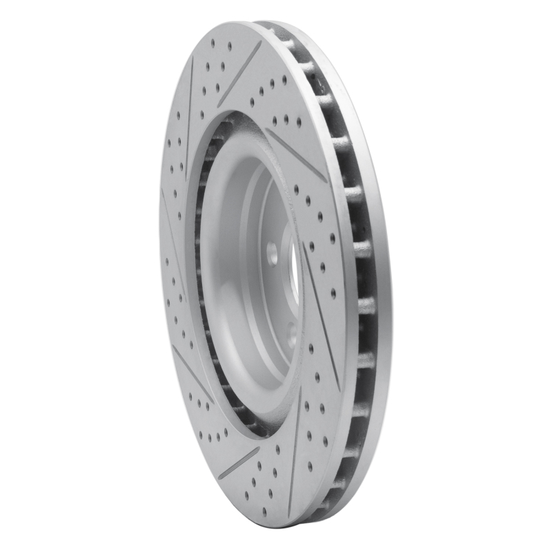 Chrysler 300 Brake Rotor (1) - Front Right - DFC - Drilled & Slotted Geoperformance - `05-`23