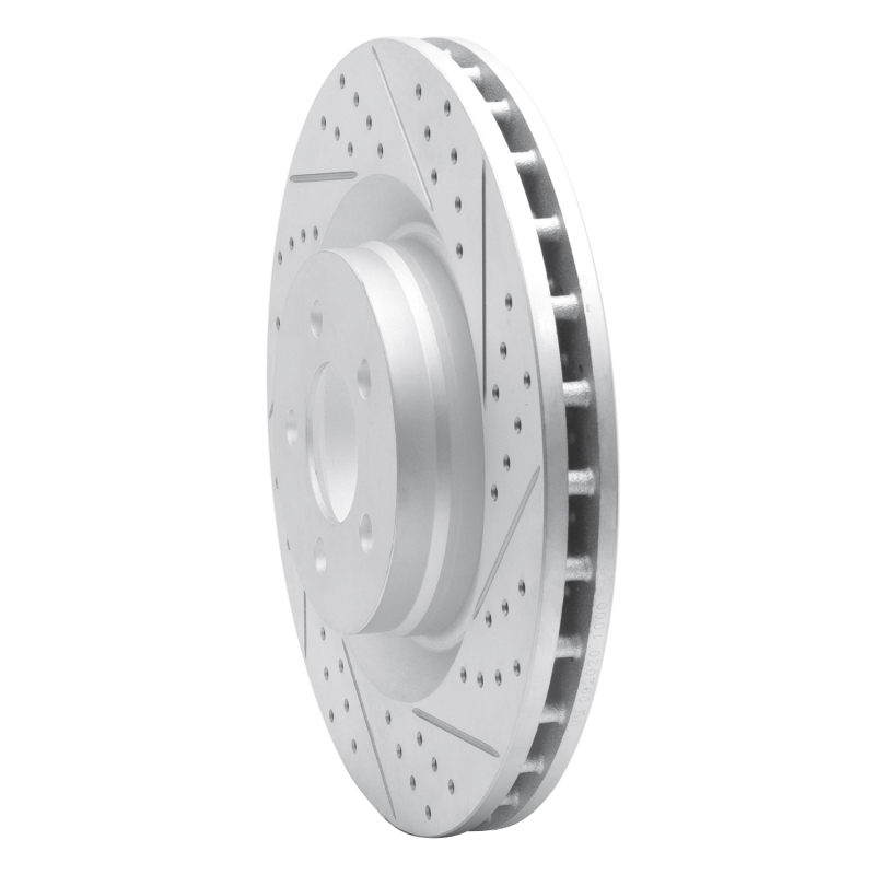 Chrysler 300 Brake Rotor (1) - Front Right - DFC - Drilled & Slotted Geoperformance - `05-`23