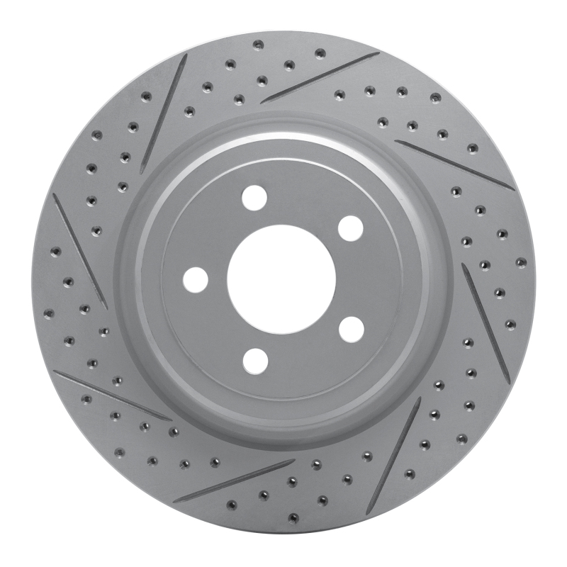 Dodge Charger Brake Rotor (1) - Rear Left - DFC - Drilled & Slotted Geoperformance - `06-`23 Dodge Charger Brake Rotor (1) - Rear Left - DFC - Drilled & Slotted Geoperformance - `06-`23