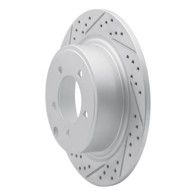 Chrysler Sebring Brake Rotor (1) - Rear Left - DFC - Geoperformance Rotor - Drilled and Slotted - `07-`17