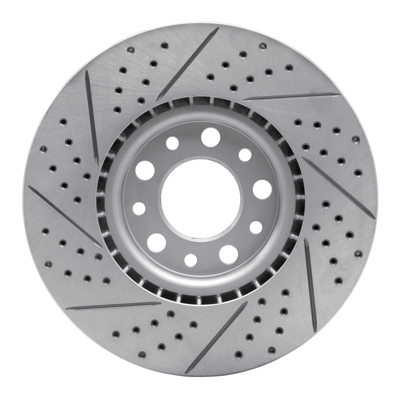 Chrysler 200 Brake Rotor (1) - Front Right - DFC - Geoperformance Drilled & Slotted - `13-`23