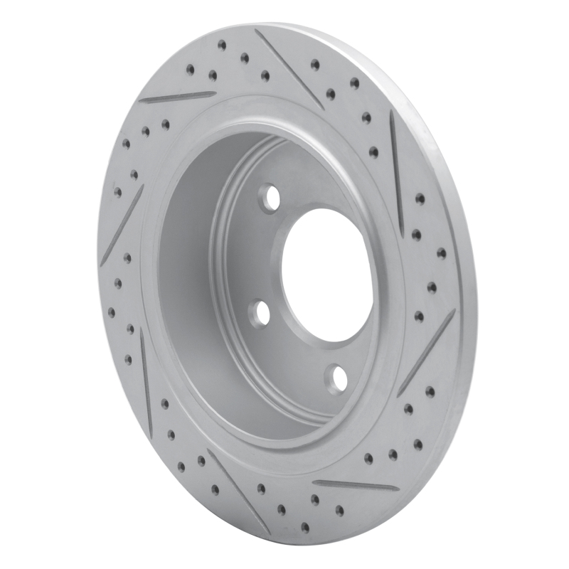 Chrysler Pacifica Brake Rotor (1) - Rear Left - DFC - Geoperformance Rotor - Drilled and Slotted - `04-`08