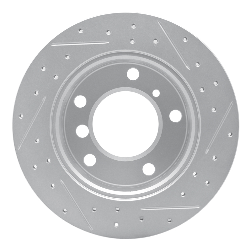 Dodge Sprinter 3500 Brake Rotor (1) - Rear Left - DFC - Drilled & Slotted Geoperformance - `02-`18
