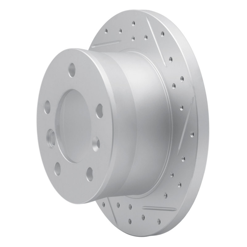 Dodge Sprinter 3500 Brake Rotor (1) - Rear Right - DFC - Drilled & Slotted Geoperformance - `02-`18