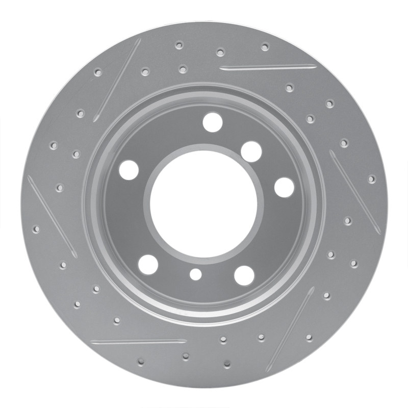 Dodge Sprinter 3500 Brake Rotor (1) - Rear Right - DFC - Drilled & Slotted Geoperformance - `02-`18