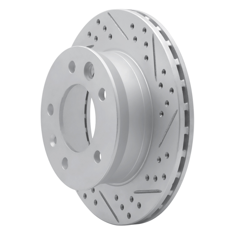 Dodge Sprinter 2500 Brake Rotor (1) - Front Right - DFC - Drilled & Slotted Geoperformance - `02-`06