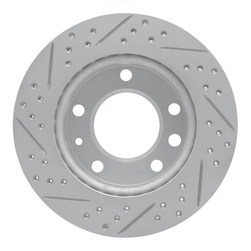 Dodge Sprinter 2500 Brake Rotor (1) - Front Right - DFC - Drilled & Slotted Geoperformance - `02-`06